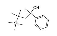 4-methyl-2-phenyl-4-trimethylsilylpentan-2-ol Structure