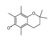 2,2,5,7,8-pentamethyl-6-hydroxychroman radical结构式