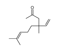 4-ethenyl-4,8-dimethylnon-7-en-2-one Structure