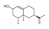4α,4aα-dimethyl-6β-(1-methylethenyl)-2,3,4,4a,5,6,7,8-octahydronaphthalene-2-ol Structure