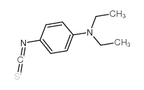 4-二乙氨基苯基异硫氰酸酯结构式