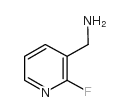 2-Fluoro-3-pyridinemethanamine structure