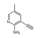 3-ethynyl-5-methylpyridin-2-amine结构式