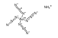 ammonium tetraazidoaurate(III) Structure