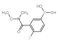 N-甲氧基-N-甲基5-硼基-2-氟苯甲酰胺图片