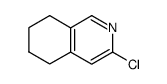 3-氯-5,6,7,8-四氢异喹啉结构式