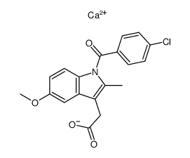 indomethacin-calcium结构式