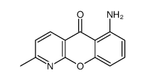 6-amino-2-methylchromeno[2,3-b]pyridin-5-one结构式