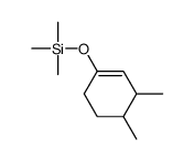 (3,4-dimethylcyclohexen-1-yl)oxy-trimethylsilane结构式