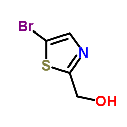 2-(羟甲基)-5-溴噻唑结构式
