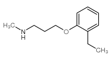 3-(2-乙基苯氧基)-n-甲基丙烷-1-胺结构式