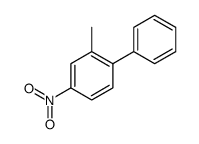 1,1'-Biphenyl, 2-methyl-4-nitro结构式