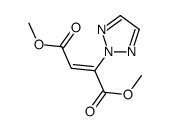 dimethyl 2-(triazol-2-yl)but-2-enedioate Structure