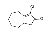 3-chloro-4,5,6,7,8,8a-hexahydroazulen-2(1H)-one Structure