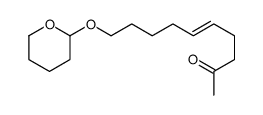 10-(oxan-2-yloxy)dec-5-en-2-one结构式