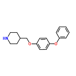 4-[(4-Phenoxyphenoxy)methyl]piperidine Structure
