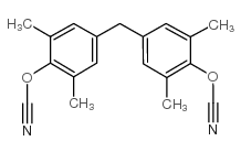4,4'-亚甲双(2,6-二甲基苯基氰酸酯)结构式