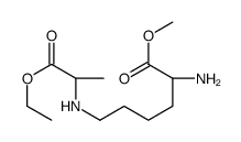 Nε-(Ethoxycarbonylethyl)-L-lysine Methyl Ester (Mixture of Diastereomers)结构式