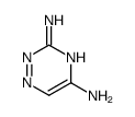 1,2,4-Triazine-3,5-diamine(9CI) Structure