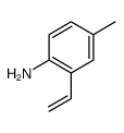 2-ethenyl-4-methylaniline结构式