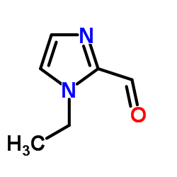 1-乙基-1H-咪唑-2-甲醛结构式