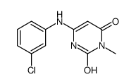 6-(3-chloroanilino)-3-methyl-1H-pyrimidine-2,4-dione Structure