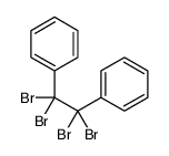 (1,1,2,2-tetrabromo-2-phenylethyl)benzene Structure