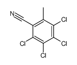 2,3,4,5-tetrachloro-6-methylbenzonitrile结构式