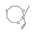2-ethenyl-2-methyl-1,3,6,2-dioxathiasilocane Structure
