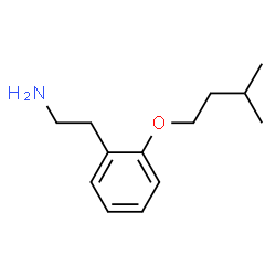 2-[2-(3-methylbutoxy)phenyl]ethanamine(SALTDATA: HCl)结构式