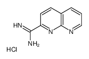1,8-萘啶-2-羧酰胺盐酸盐结构式