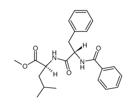 (S)-Bz-Phe-(S)-LeuOMe Structure