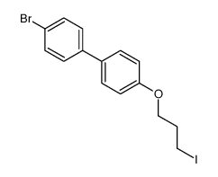 4-Bromo-4'-(3-iodopropoxy)biphenyl Structure