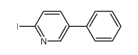 2-碘-5-苯基吡啶结构式