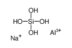 aluminum,sodium,silicic acid Structure