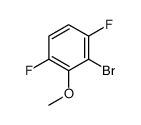 2-溴-1,4-二氟-3-甲氧基苯结构式
