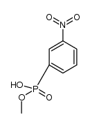 monomethyl (3-nitrophenyl)phosphonate结构式