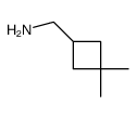 (3,3-dimethylcyclobutyl)methanamine Structure