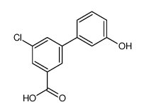 3-chloro-5-(3-hydroxyphenyl)benzoic acid Structure