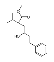 methyl (2S)-3-methyl-2-[[(E)-3-phenylprop-2-enoyl]amino]butanoate结构式