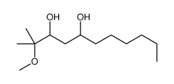 2-methoxy-2-methylundecane-3,5-diol结构式