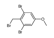 1,3-dibromo-2-(bromomethyl)-5-methoxybenzene Structure