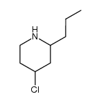 4-chloro-2-propylpiperidine Structure