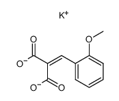 dipotassium 2-methoxybenzylidenemalonate Structure