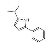 2-phenyl-5-propan-2-yl-1H-pyrrole结构式