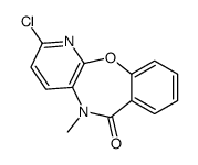 2-chloro-5-methylpyrido[2,3-b][1,4]benzoxazepin-6-one结构式
