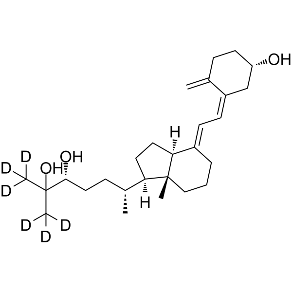 Secalciferol-d6结构式
