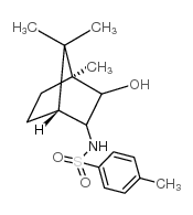 N-(3-羟基-4,7,7-三甲基-双环[2.2.1]-2-庚基)-4-甲基苯磺酰胺结构式