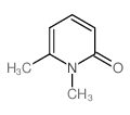 2(1H)-Pyridinone,1,6-dimethyl-结构式
