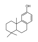 3-Phenanthrenol, 4b,5,6,7,8,8a,9,10-octahydro-4b,8,8-trimethyl-, (4bS,8aS)-结构式